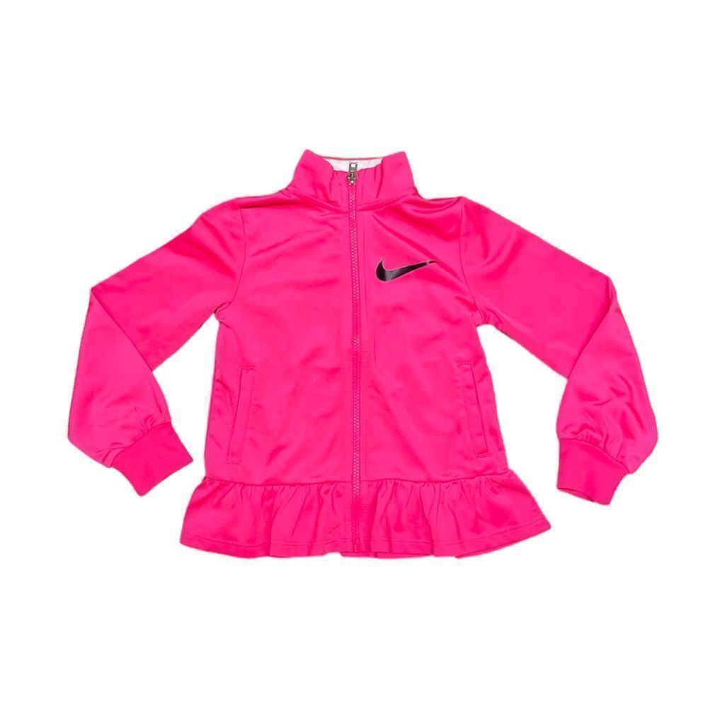 Nike Pink Full Zip Ruffle bottom